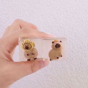 ของเล่นบีบตุ๊กตาคาปิบาร่าน่ารัก กลิ่นหอม ช่วยคลายเครียด ของเล่นเด็ก ของเล่นบีบฟิดเจ็ต - Product Image 5