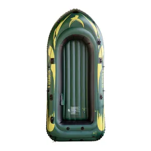 Outdoor tragbare faltbare aufblasbare Kajak Doppel Fischerboot Gummi boot Fischerboot