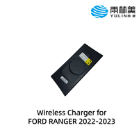 Chargeur sans fil pour voiture YULINME QI2 à bobine magnétique, charge rapide, adapté à une utilisation mains libres, design personnalisé pour FORD RANGER 2022-2023