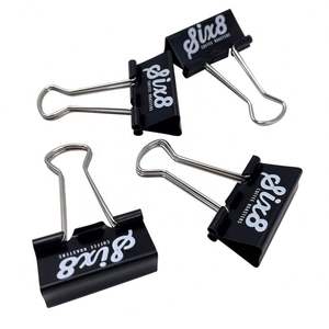 High Quality Custom Metal <b>File</b> <b>Document</b> Paper Binder Clip for Office - Product Image 3