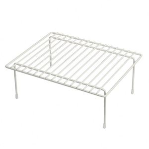 Free Standing Metal Dish Rack for <b>Kitchen</b> Desktop Storage Cabinet Helper with Plate & Mug Holders Easy-to-Use Storage Solution - Product Image 1