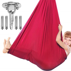 Columpio Terapéutico para Niños con <span class=keywords><strong>Autismo</strong></span>, Ajustable, para Interiores y Exteriores, <span class=keywords><strong>Hamaca</strong></span> de Juego, Regalo para Niños y Adultos - Product Image 4