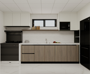 Gabinetes <span class=keywords><strong>de</strong></span> Cocina <span class=keywords><strong>de</strong></span> Alta Calidad con Horno Integrado y Mecanismo <span class=keywords><strong>de</strong></span> Cierre Suave para Espacios Pequeños - Product Image 1