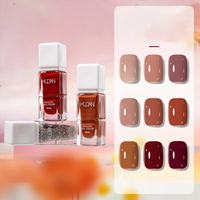 Vernis à ongles KUDAN 2026 Nouveau, à base d'eau, pelable, 40 couleurs, fournitures pour ongles, végétalien, biologique, naturel, type sec, brillant et lustré