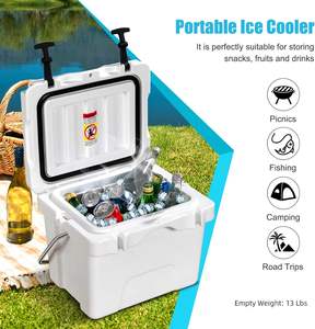 Glacière isotherme moderne de 20 litres pour maison intelligente, capacité 24 canettes, avec porte-gobelets thermiques portables pour aliments et boissons, en PE, vente en gros - Product Image 6
