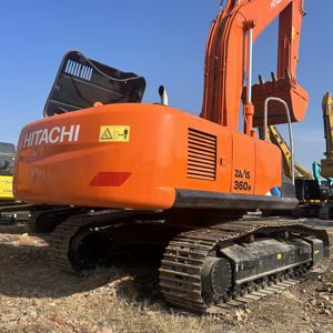 Excavatrice sur chenilles hydraulique de grande taille HITACHI ZX360H d'occasion de haute qualité, 36 tonnes, ZX350 ZX360, équipement de machinerie lourde à bas prix - Product Image 1