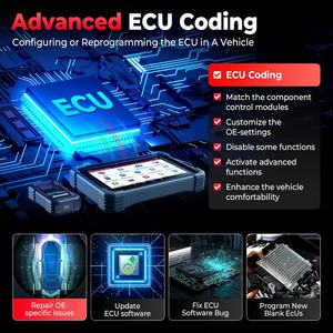 Nouveau LAUNCH X431 IMMO Plus Programmeur de clés Outil de diagnostic automobile Scanner OBD2 Codage ECU Test actif - Product Image 5