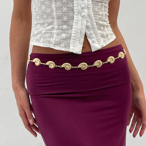 Gioielli da <span class=keywords><strong>spiaggia</strong></span> per le vacanze estive cintura in vita dorata per donna stile Boho catene di stelle marine cinture Multi-strato conchiglia cintura per ragazze - Product Image 3