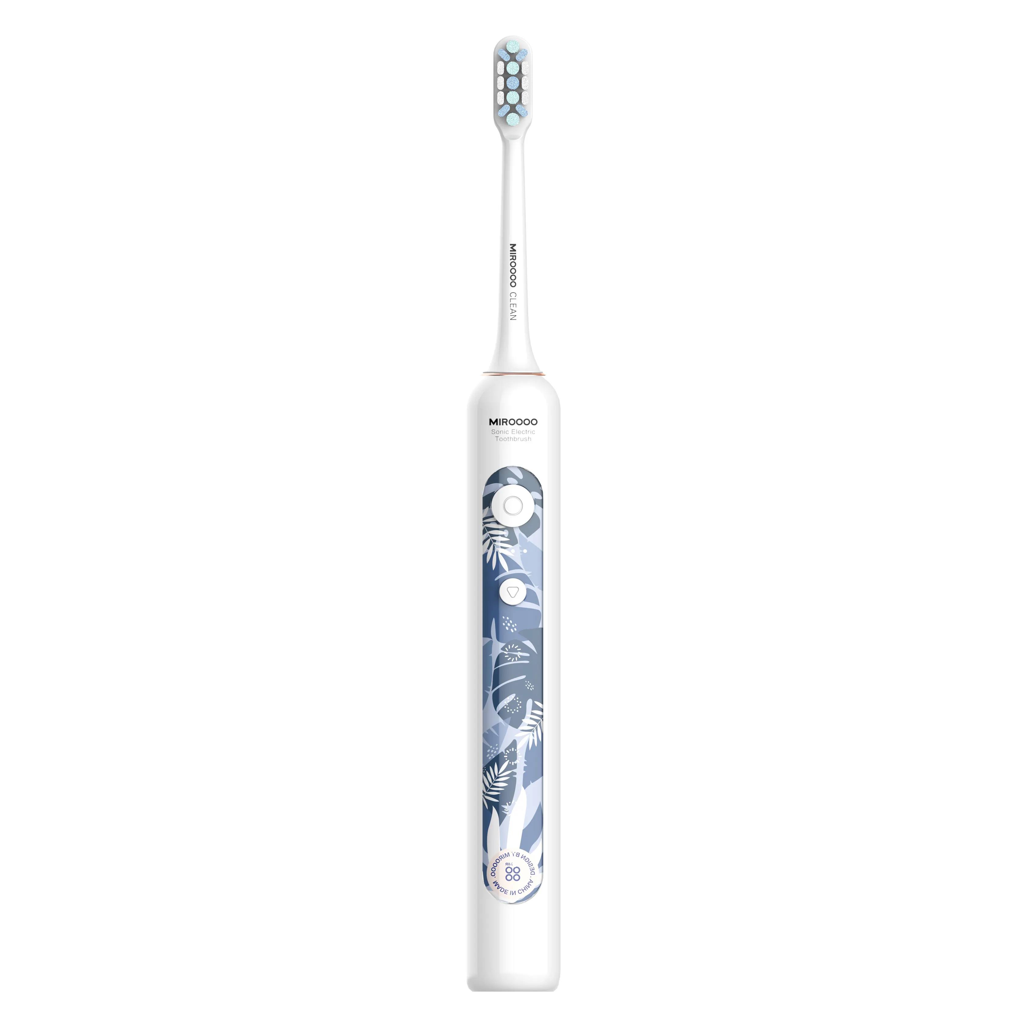 SAEF Hot IPX7電動USB充電式歯ブラシ、自動タイマー付き交換ヘッド付きIPX7防水高速充電