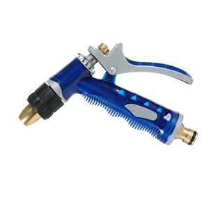 Pistola de Agua de Alta Presión Huabangshi, Aleación de Zinc, Azul, Flujo Ajustable, Rociador para Lavado de Autos y Jardín - Product Image 2