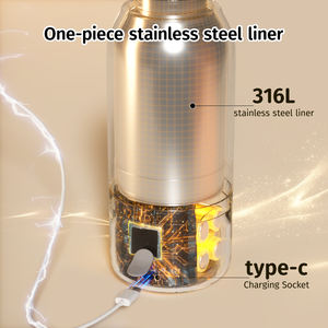 Calentador <span class=keywords><strong>de</strong></span> Biberones Portátil <span class=keywords><strong>de</strong></span> Larga Duración para Viajes, Modos <span class=keywords><strong>de</strong></span> Calentamiento Rápido Dual para Leche Materna y Agua - Product Image 6