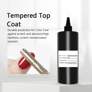 Materia prima de larga duración brillante de alto brillo 1kg No amarillo No Wipe Clear Diamond Matte Top Coat Base Coat Oem Odm - Product Image 2