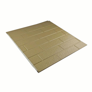 Pared de ladrillo Paneles sándwich de poliuretano Fachada exterior Tablero decorativo Panel de 16 mm de espesor Fábrica de China - Product Image 2