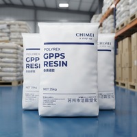 Granulés de polystyrène transparent de qualité pour moulage par injection, directement du fabricant, pour emballages et contenants alimentaires