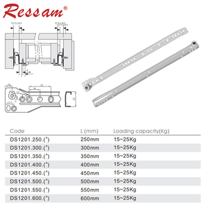 Ressam Chất lượng cao dưới núi Ngăn kéo trượt đồ nội thất fgv sơn tĩnh điện Con Lăn Ngăn kéo trượt cho tủ - Product Image 4