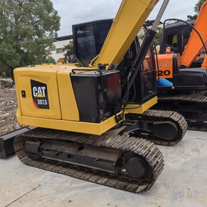 รถขุดตีนตะขาบ CAT 307.5 มือสอง ของแท้จาก Caterpillar ขนาด 7.5 ตัน รถขุดไฮดรอลิกขนาดเล็กสำหรับขาย - Product Image 6