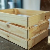 Nouveautés : Boîte et panier de rangement de cuisine multifonctionnels en bois massif de style oriental, rectangulaires et peu encombrants