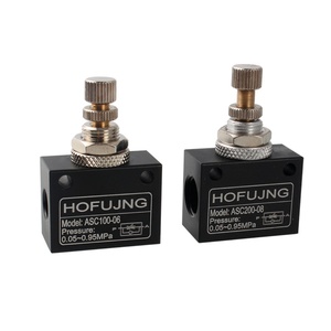 ASC200-08 ASC100-06ชุด ASC ASC300-15 ASC300-10ควบคุมการไหลของอากาศแบบ PNEUMATIC ทางเดียว - Product Image 2