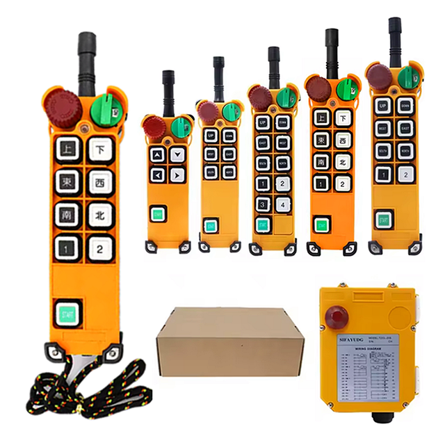 Crane Electric Hoist F24-8S in Stock Lifting Winch Overhead Radio Handle Industrial Wireless Remote Control