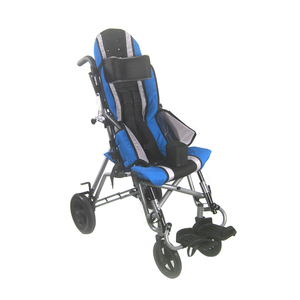 Carretilla para niños discapacitados Cuatriciclo para bebés Silla de ruedas manual para niños discapacitados Portátil y plegable - Product Image 2