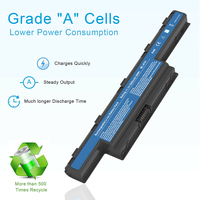 10.8v 4400mAh 48WH 6 Cellules Batterie pour Acer Aspire 4741G 4743G 4750G 4250 4251G 4251Z 4251 4252 AS10D31 AS10D3E AS10D73