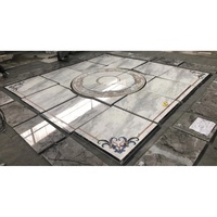 SH STONE Big Gray Grèce Dalles de marbre Marbre antique Carreaux de panneau mural Sol Orlando Elba Marbre bleu gris