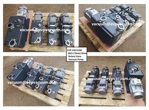 2xz 2 CFM 2.5 CFM pompe à vide lubrifiée à l'huile de haute qualité pompe à vide à palettes rotatives à double étage pour une utilisation en laboratoire - Product Image 4
