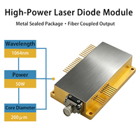 Module de diode laser à pompe latérale J Light 1064nm 50W pour machine de gravure et de marquage laser sur métal