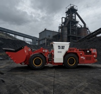 Equipment pour le minerai de cuivre 7ton équipement lourd Scooptram souterrain avec pneus à usage intensif à vendre au Mexique