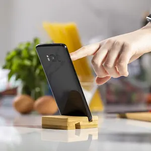 Supporto per smartphone bamb, merchandising sostenibile - Product Image 2