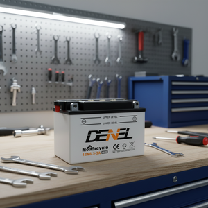 <span class=keywords><strong>Batterie</strong></span> de démarrage pour <span class=keywords><strong>moto</strong></span> au plomb-acide, fabriquée en Chine, directement de l'usine, <span class=keywords><strong>batterie</strong></span> à charge sèche 12V - Product Image 2