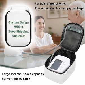 Özelleştirme özel amaçlı çanta baskı talep üzerine katlanabilir küçük öğeler taşınabilir kan basıncı monitörü depolama fermuarlı çanta - Product Image 3