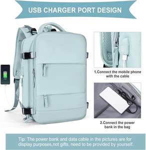 Sac à dos de voyage grand format personnalisé, sac à dos de randonnée, sac à dos imperméable pour ordinateur portable, sac à dos de plein air - Product Image 3