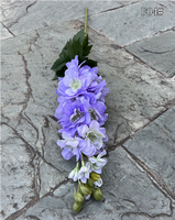 EG-S037 mariage violet soie Rose fleurs artificielles fausses fleurs violettes artificielles