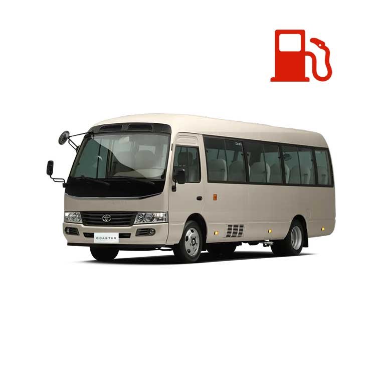 Marchio usato toyota coaster mini bus prezzo usato Toyota Coaster 30 posti BUS/usato Toyota Coaster Bus bianco per la vendita