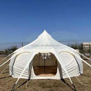 Tenda per esterni <span class=keywords><strong>Glamping</strong></span> di lusso in cotone 4 stagioni 4m 5m 6m tenda per osservare le stelle - Product Image 4