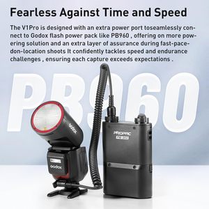 Flash pour appareil photo <span class=keywords><strong>Godox</strong></span> <span class=keywords><strong>V1</strong></span> Pro V1Pro-S/C/N/F, version améliorée du <span class=keywords><strong>Godox</strong></span> <span class=keywords><strong>V1</strong></span>-N - Product Image 6