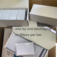 Kontaktlose M1 13,56MHz RFID Smart Card ISO14443A Kompatibel mit Fudan S50 Chip Bedruckbare Weiße Blanko-PVC-Zugangskontrollkarten CE