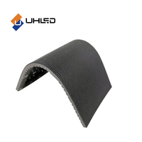 Module d'affichage LED intelligent flexible numérique populaire, écran vidéo LED incurvé pliable en couleur pleine, panneaux de module souple P3.076mm