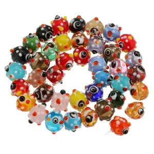 100pcs/set Fashionable Random Color Beads DIY Jewelry Making Accessories