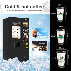 Máquina Expendedora de Café TCN Popular, Totalmente Automática, Comercial, de Gran Capacidad, para Bebidas Frías y Calientes, para Negocios - Product Image 5