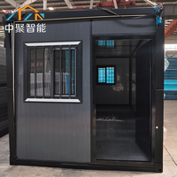 Vente directe usine – Maison conteneur pliable à toit plat 20 pieds, 100 % étanche, meilleure étanchéité, installation rapide pour camps de travailleurs