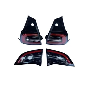 For Tesla Model 3/Y Rear Bumper Outer Inner Led Tail Light Brake Lamp Tail Turn Stop Lamp Original Auto Parts Body Kits