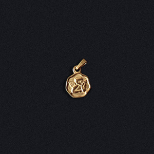 Colgante Religioso Vintage de San Cristóbal y la Virgen María en Acero Inoxidable con Baño de Oro de 18K, Amuleto de Ángel, Cruz, Moneda, Joyería, Regalo - Product Image 6