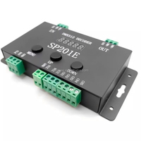 Controlador Symphony SP201E DC5-24v, Decodificador DMX512 Compatible con Varios IC WS 2811 2813 2801 SK 6812 9822 APA10