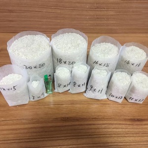 Bolsas <span class=keywords><strong>blancas</strong></span> para cultivo de plántulas, bolsas para plántulas, contenedores de vivero de plantas biodegradables para granja agrícola de jardín - Product Image 3