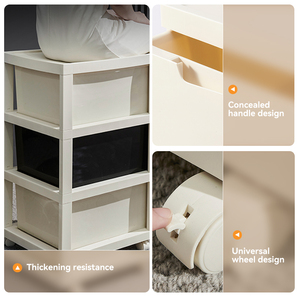 Xinhang chắc chắn nhựa lưu trữ Tủ Ngăn Kéo phong cách cho tủ quần áo tùy chỉnh công suất lớn miễn phí-đứng lưu trữ di chuyển tủ - Product Image 4