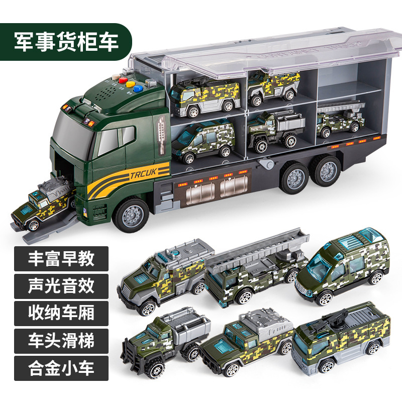 Camion portacontainer militare