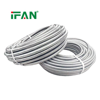 Tuyau flexible ondulé IFAN, fourni par l'usine, 1/2" 3/4" 1", pour eau et gaz, 20-200MM, tuyau métallique ondulé