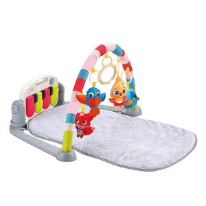 NOUVEAUTÉ Tapis de jeu pour bébé en coton doux avec musique, lumières et piano à pédales, support de fitness, <span class=keywords><strong>jouet</strong></span> éducatif pour bébés de 0 à 24 mois - Product Image 1